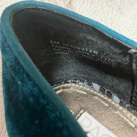 RACHEL ROY  MARY JANE WOMEN'S BLUE T-STRAP PLATFORM PUMPS SIZE 6. - Picture 7 of 8